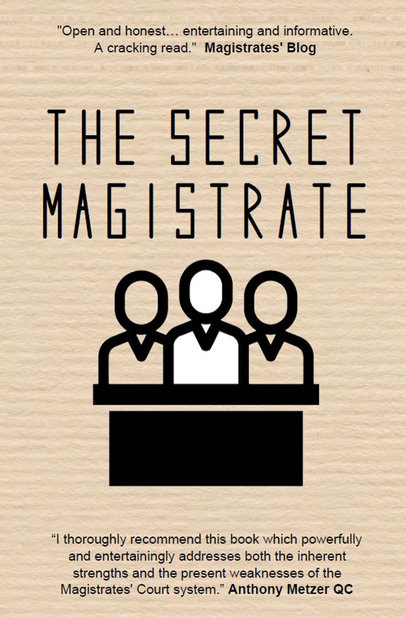 The Secret Magistrate cover