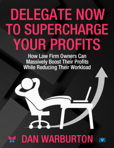 Delegate Now to Supercharge Your Profits by Dan Warburton – book cover